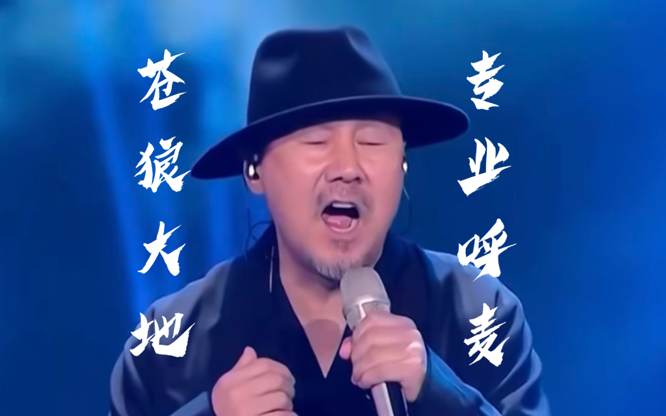【腾格尔】苍狼大地(听到了草原的香味)_哔哩哔哩_bilibili