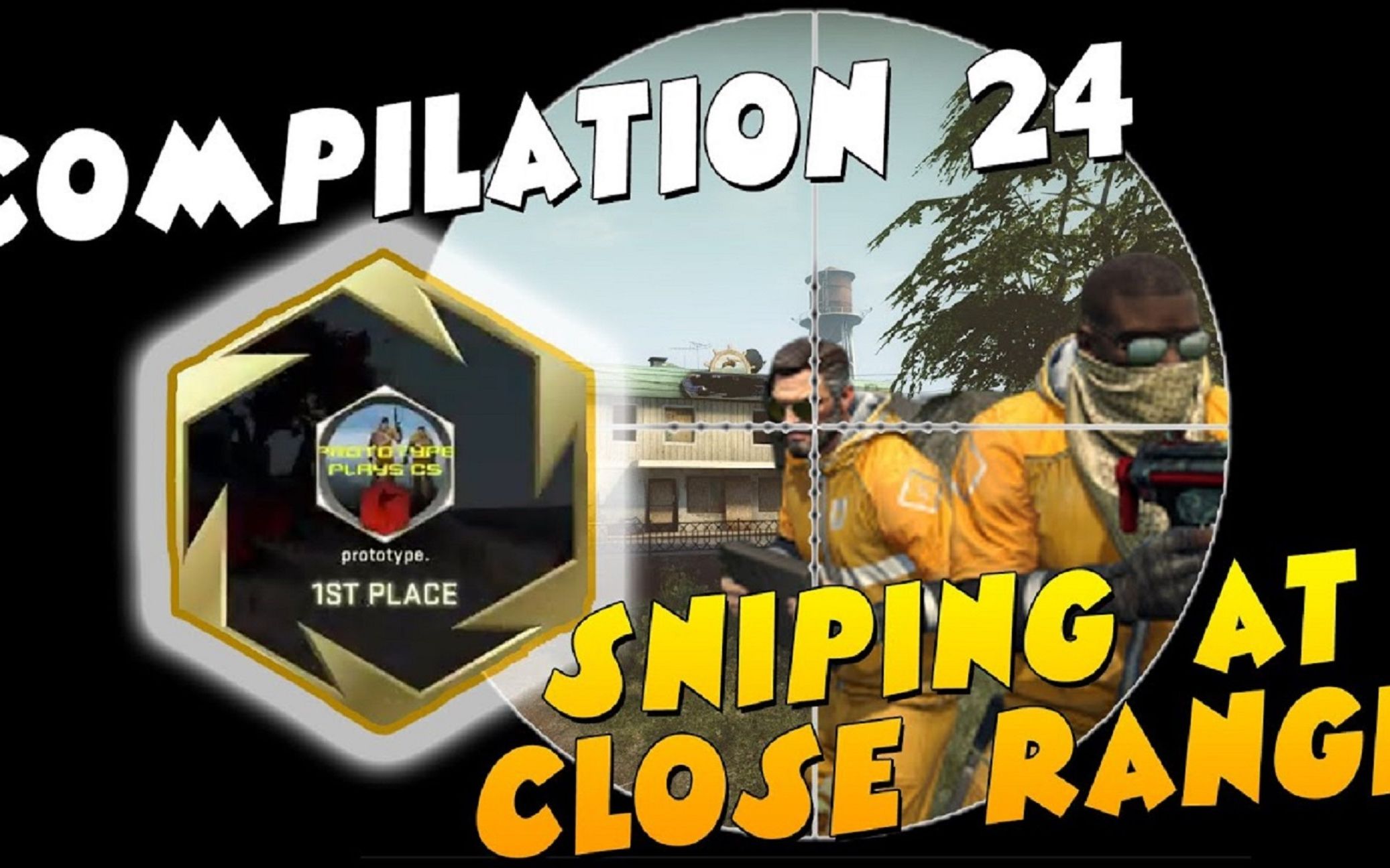 csgo头号特训狙击枪贴脸击杀集锦byprototype