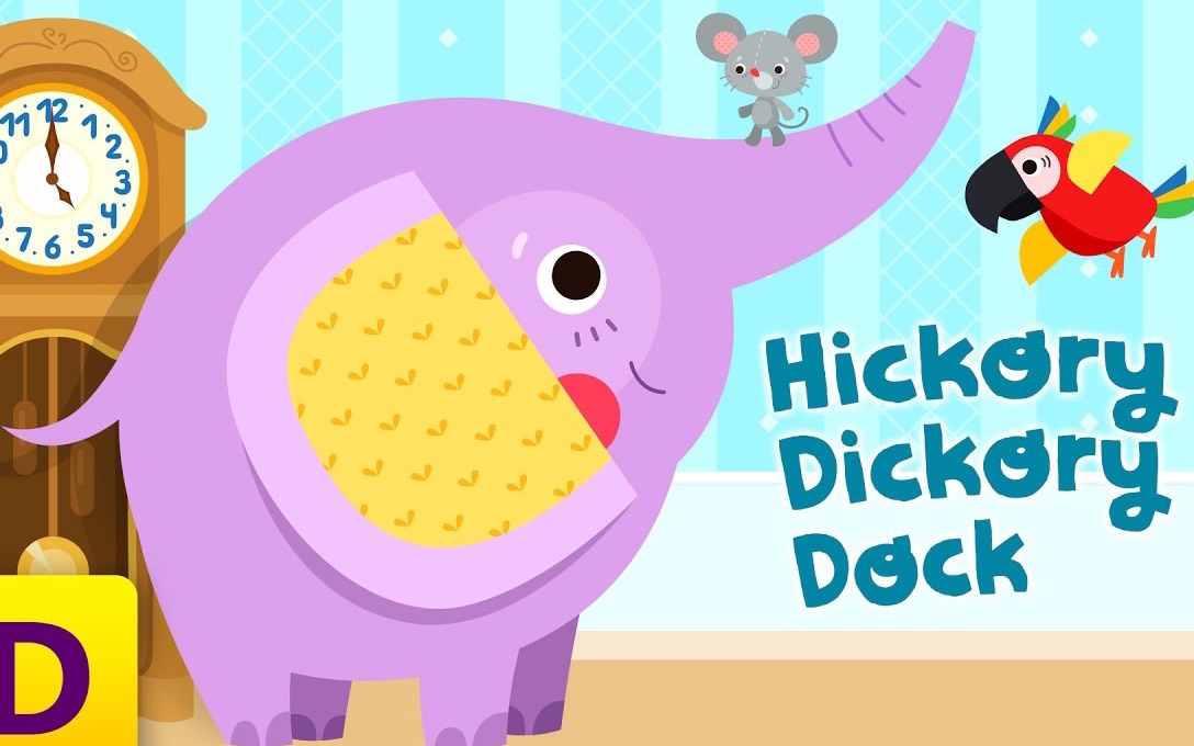 [图]Hickory Dickory Dock - Children's Song with Lyrics - Animated Cartoon | Kids Aca