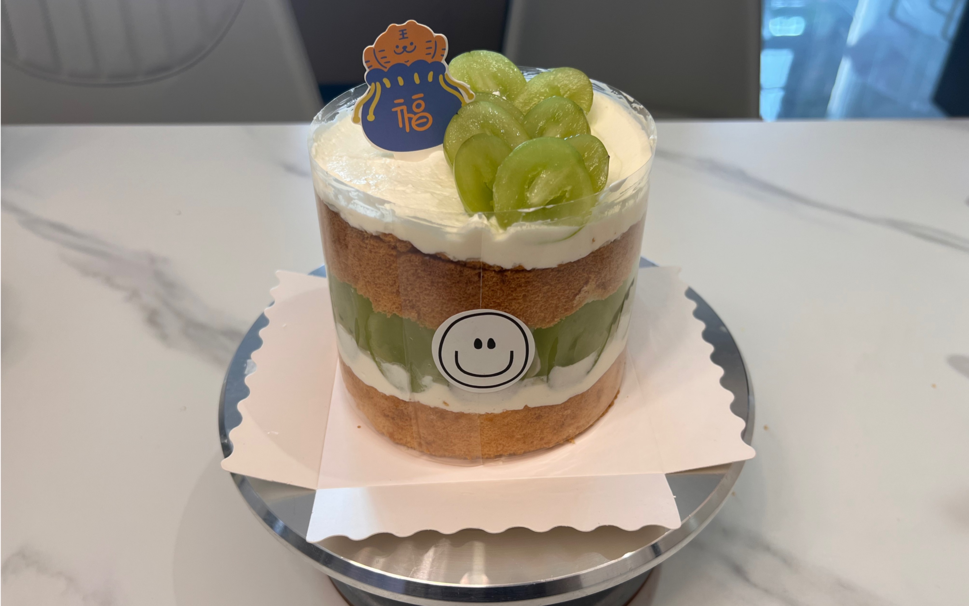 青提酸奶奶油蛋糕制作