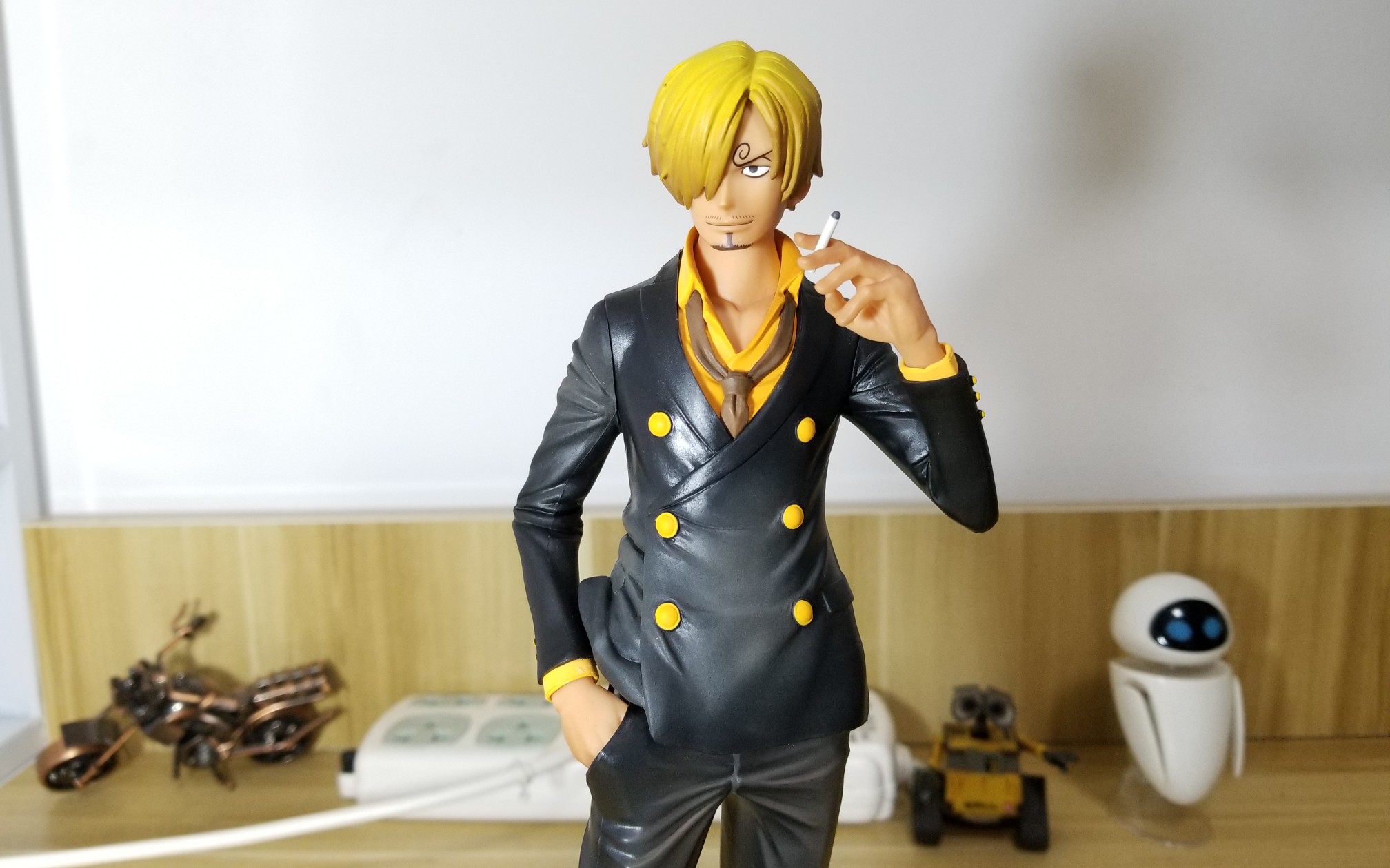 banpresto眼镜厂海贼王山治景品手办开箱