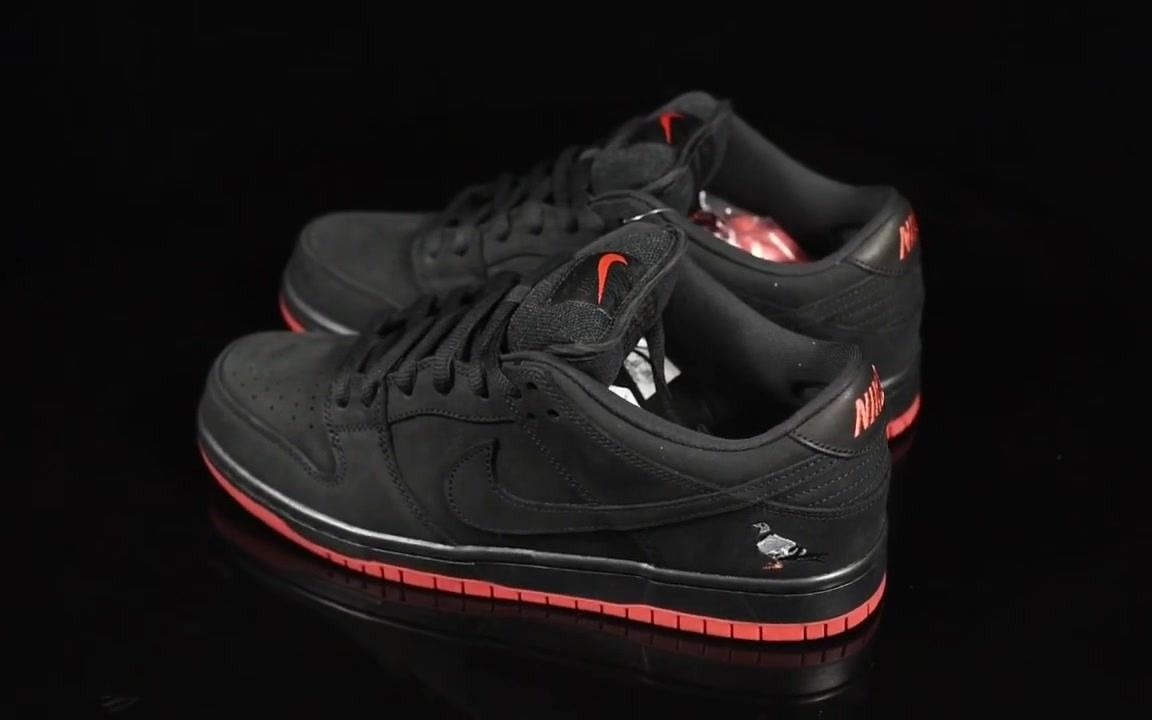 sb dunk low trd qs "pigeon"883232-008 黑鸽子_哔哩哔哩_bilibili