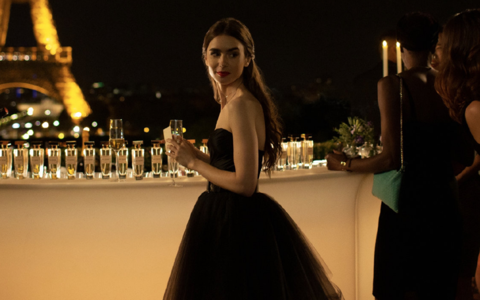 emilyinparis艾米丽在巴黎lilycollins莉莉柯林斯穿搭混剪享受一场