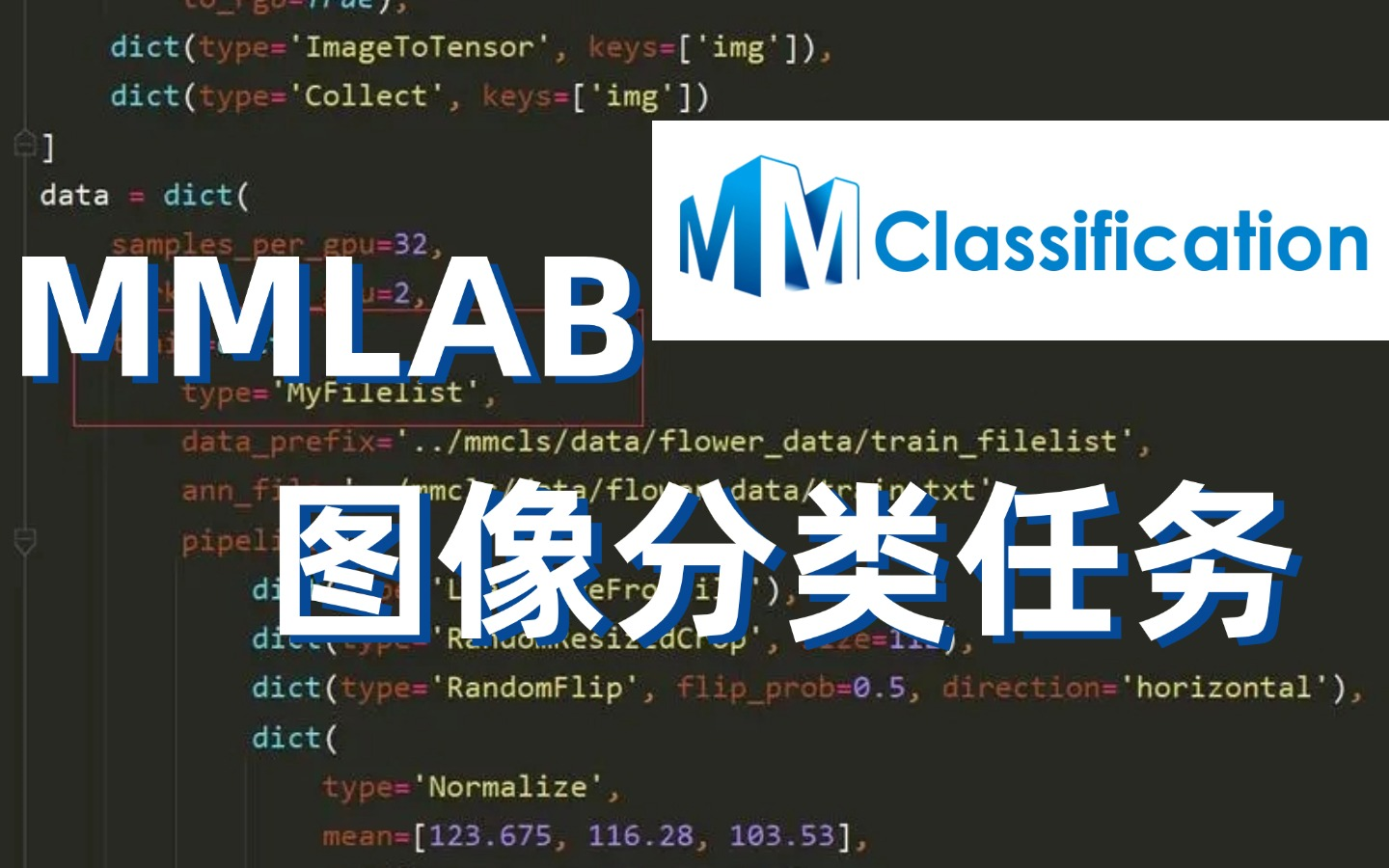 基于MMLAB的图像分类任务实战,基本操作+训练测试+源码debug哔哩哔哩bilibili