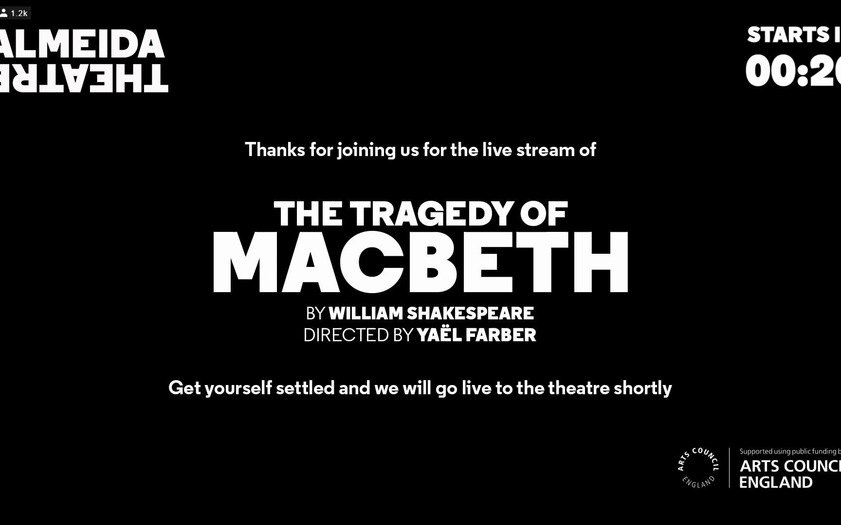 [图]生肉 莎士比亚戏剧 麦克白 The Tragedy of Macbeth Almeida Theater 2021.10.29