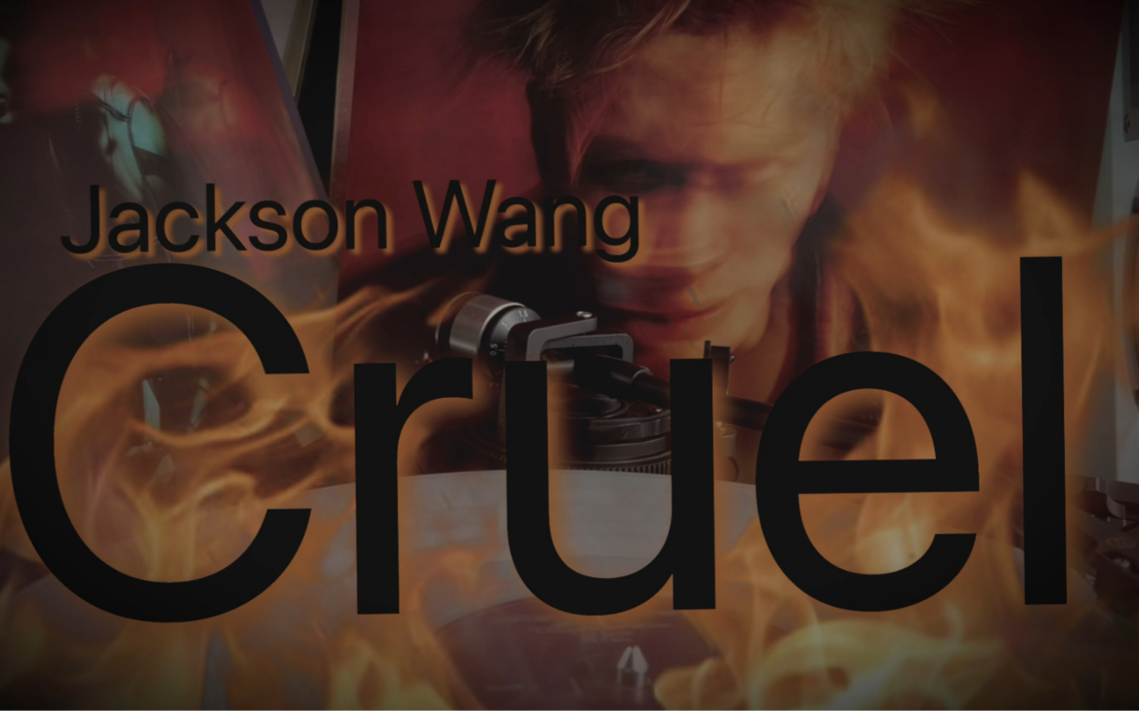 王嘉尔《Cruel》黑胶唱片+英文歌词哔哩哔哩bilibili