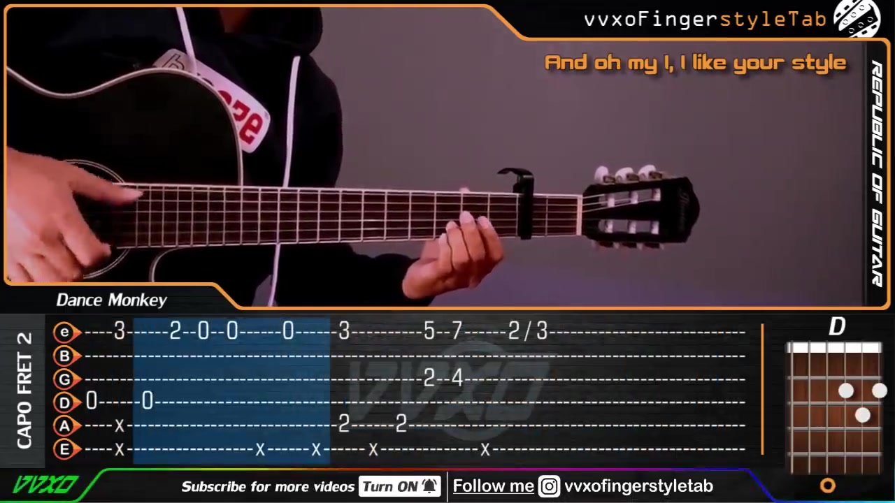 【吉他教学】《dance monkey》tones and i (全球热单)