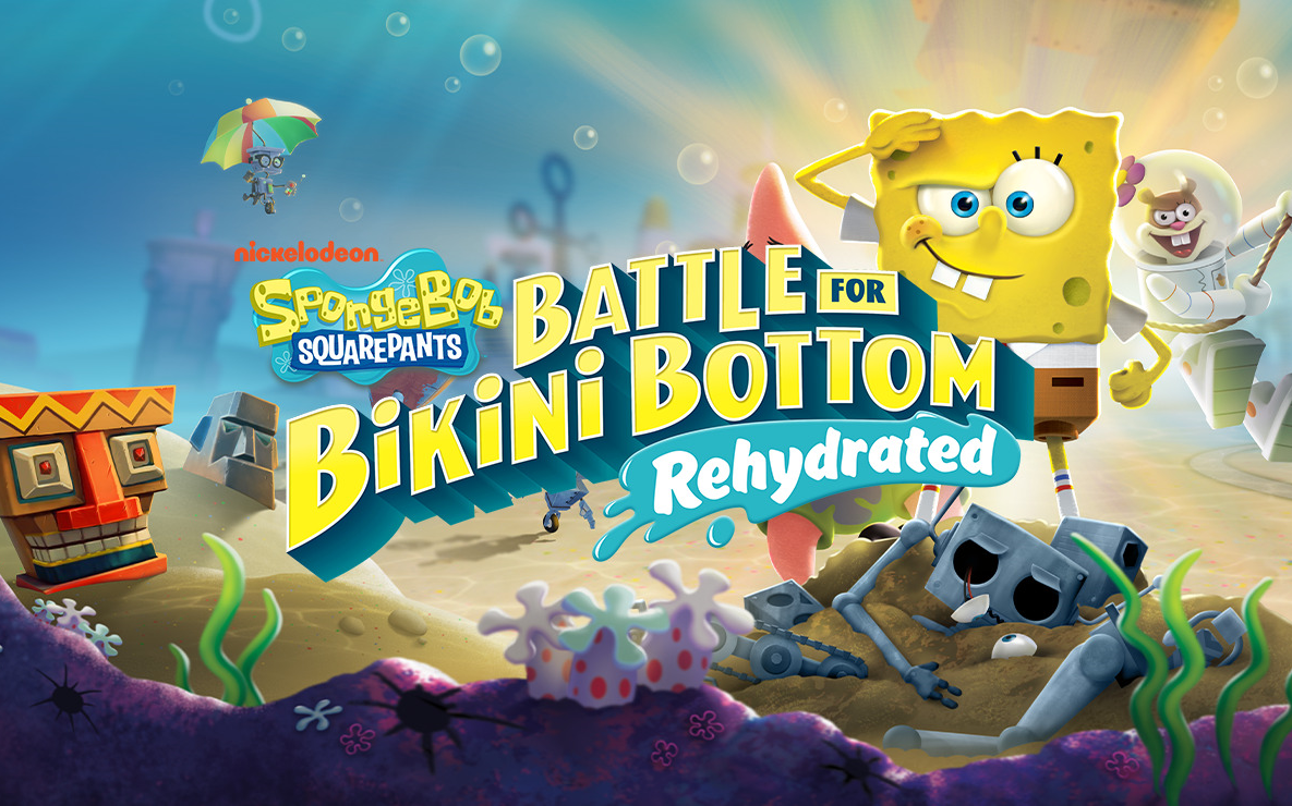 海绵宝宝争霸比基尼海滩再注水spongebobsquarepants全关卡全成就全