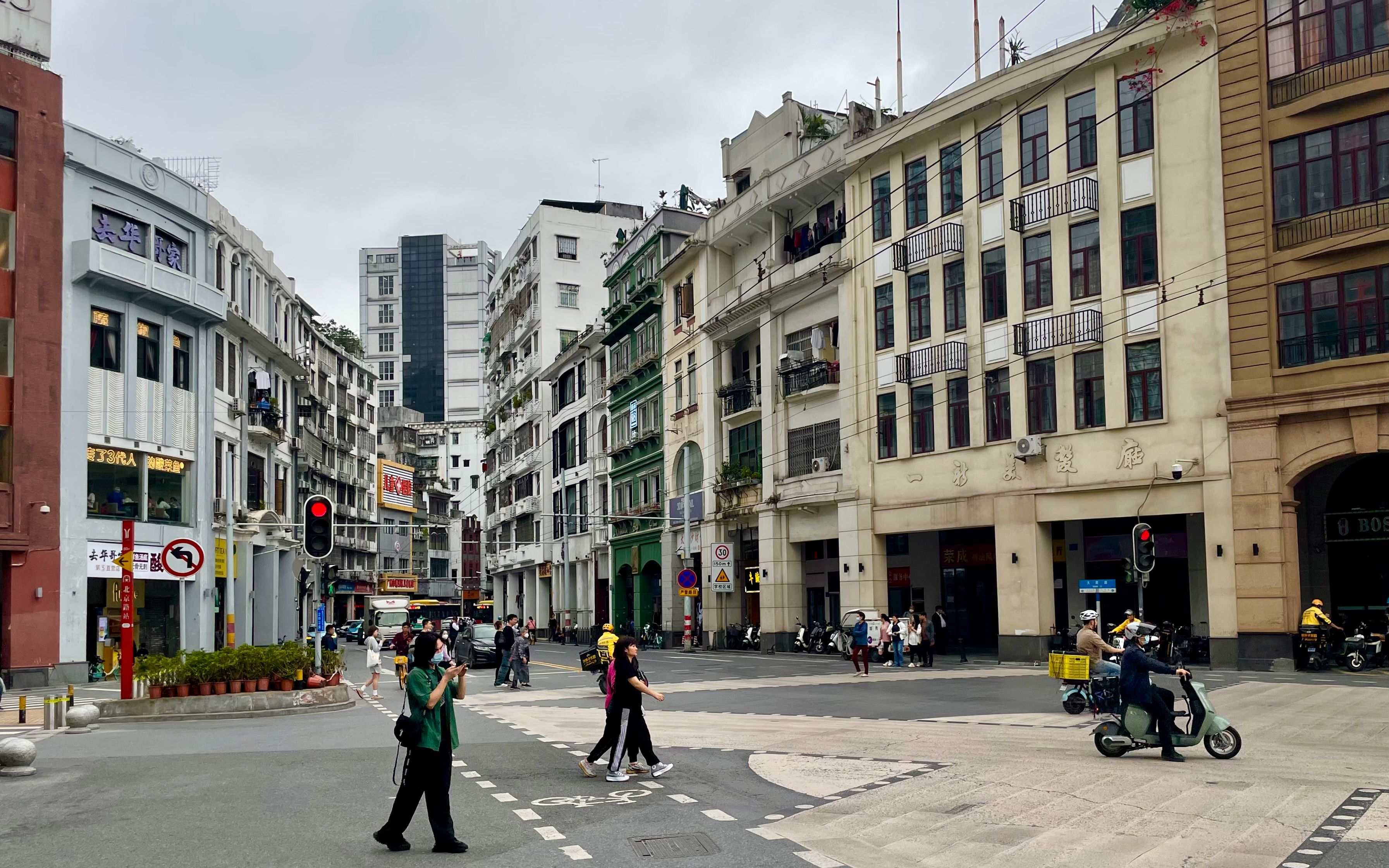 【自·行车记录】珠江边上骑骑车 广州街头散散步