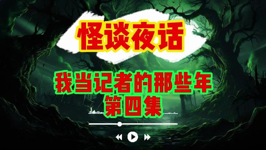 第四集 我当记者的那些年 |听故事| 鬼故事 | 灵异诡谈 | 恐怖故事 | 解压故事 | 网友讲述的灵异故事|B站剧情创作人哔哩哔哩bilibili