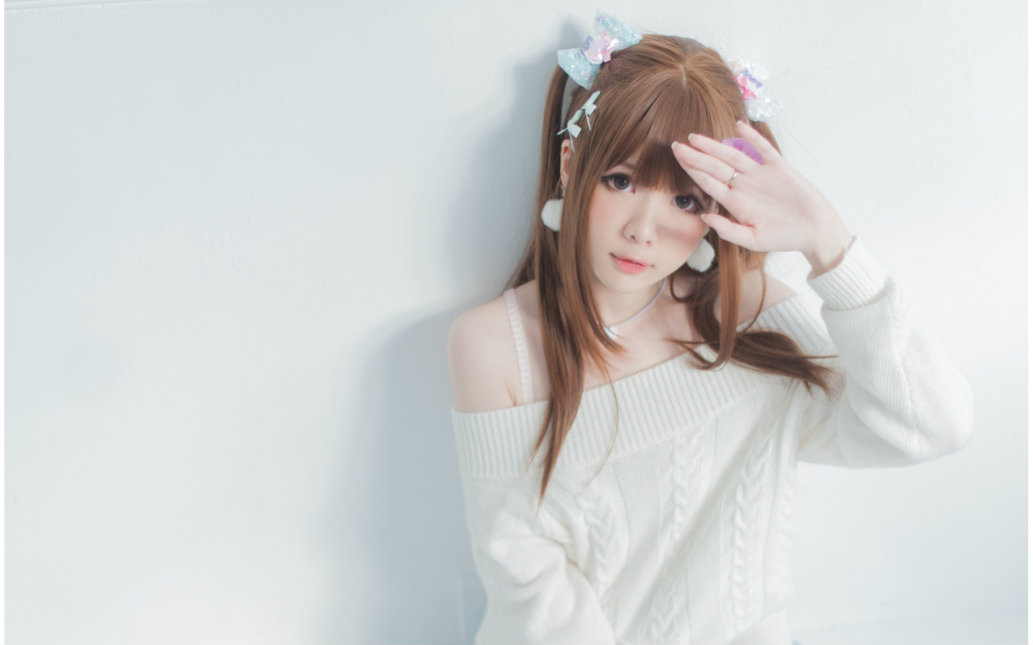 日常治愈的萌妹子一笑暖心霜月shimo