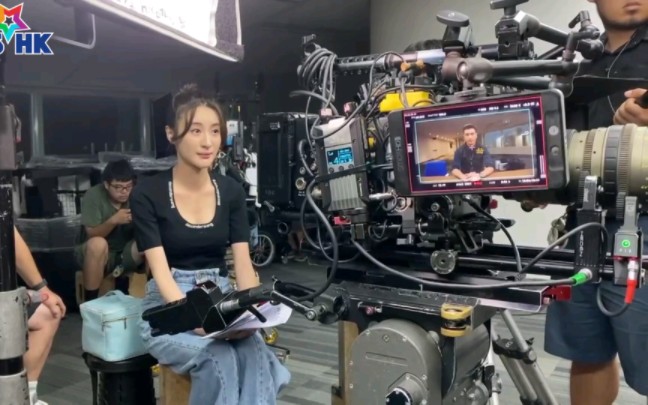 《逆天奇案2》大結局 林夏薇在攝影機後為陳展鵬交戲 拍攝花絮 訪問