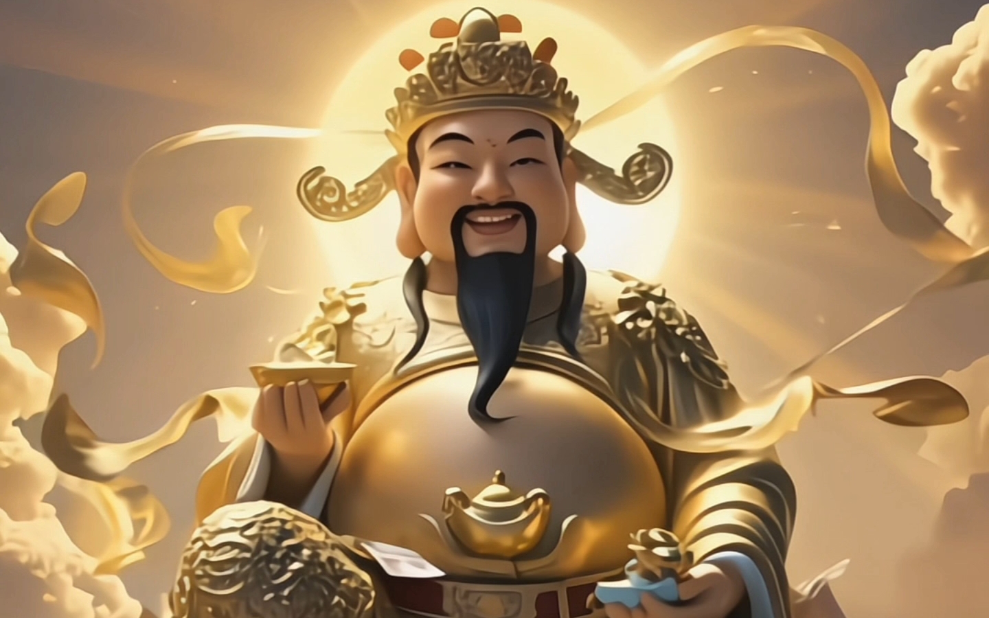 金光万顷,财运亨通🌟✨ 网络财神,赛博财神