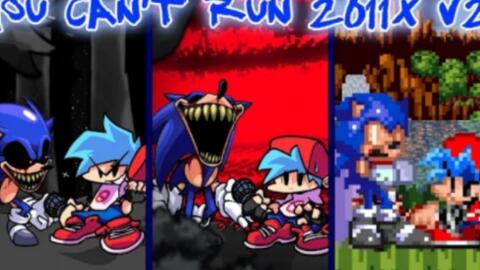 Stream You Can't Run 2011x Edition, FNF: Sonic.EXE UST by Neat