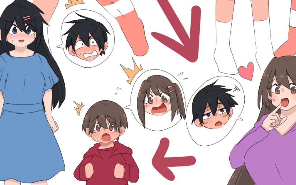 和女孩子融合后变成了女孩子