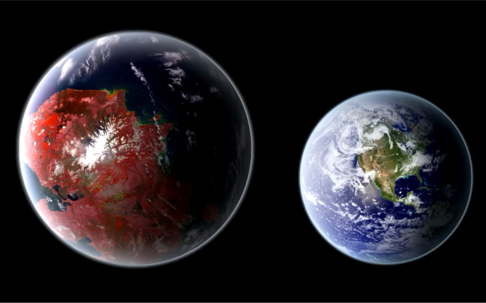 5个类似地球的行星