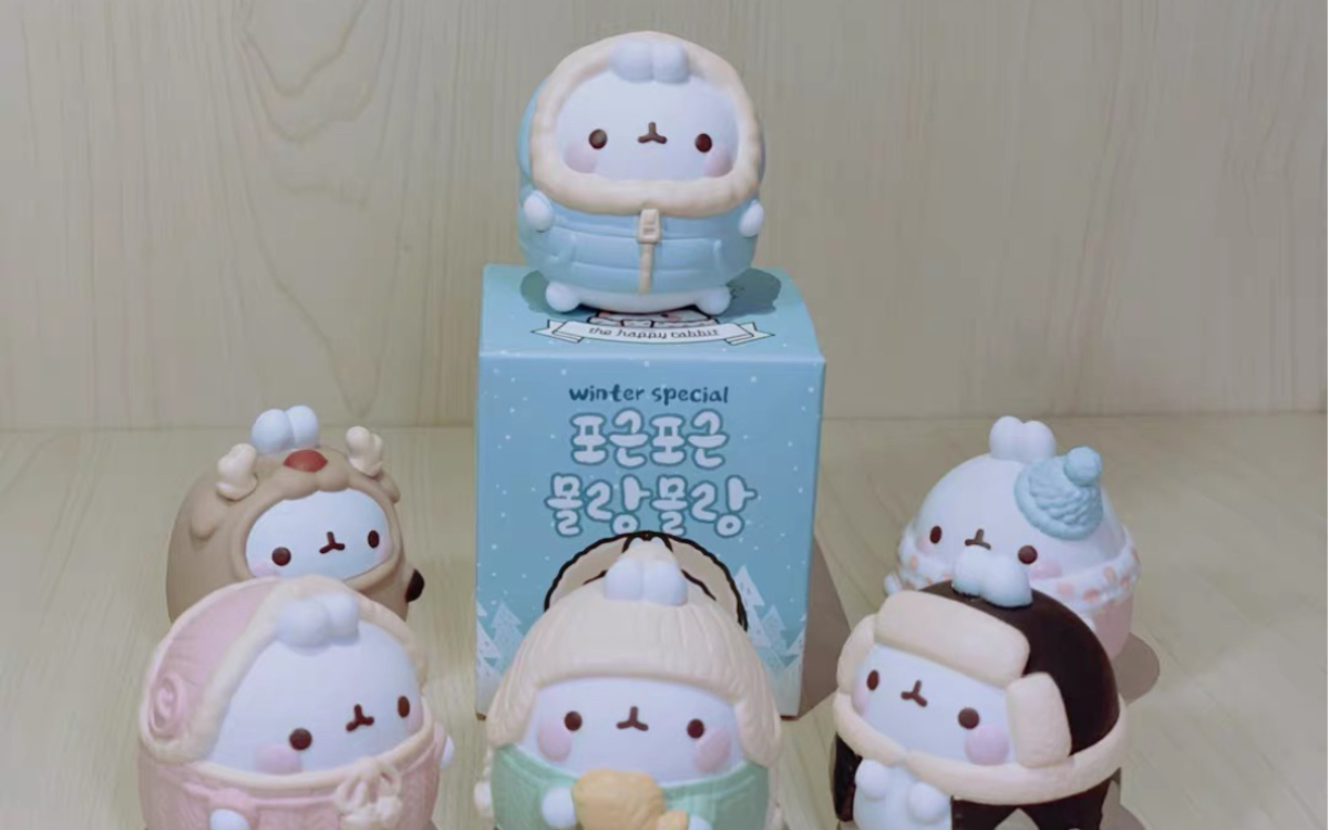 暖冬萌浪兔土豆兔端盒拆盲盒