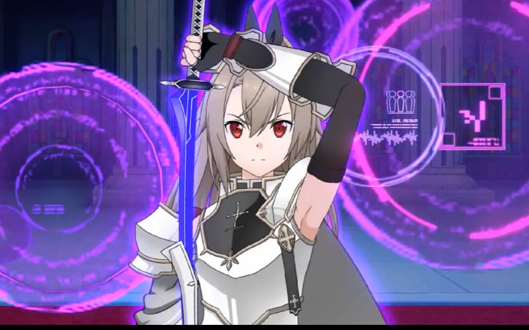 刀剑神域ars原创骑士伊迪丝完全武装支配术