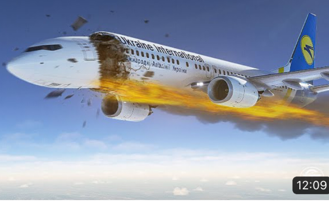 【中文字幕】波音737飞机起飞后立即被击落|致命失误一乌克兰国际航空