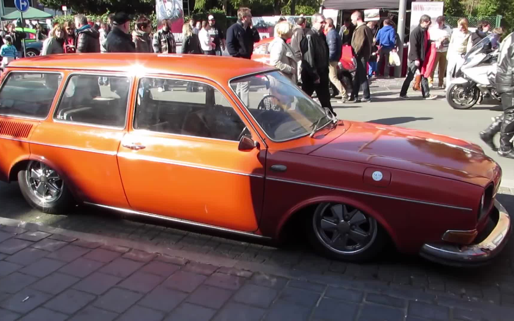 大众4型方背车 type 4 squareback vw 411le_哔哩哔哩 (゜-゜)つロ