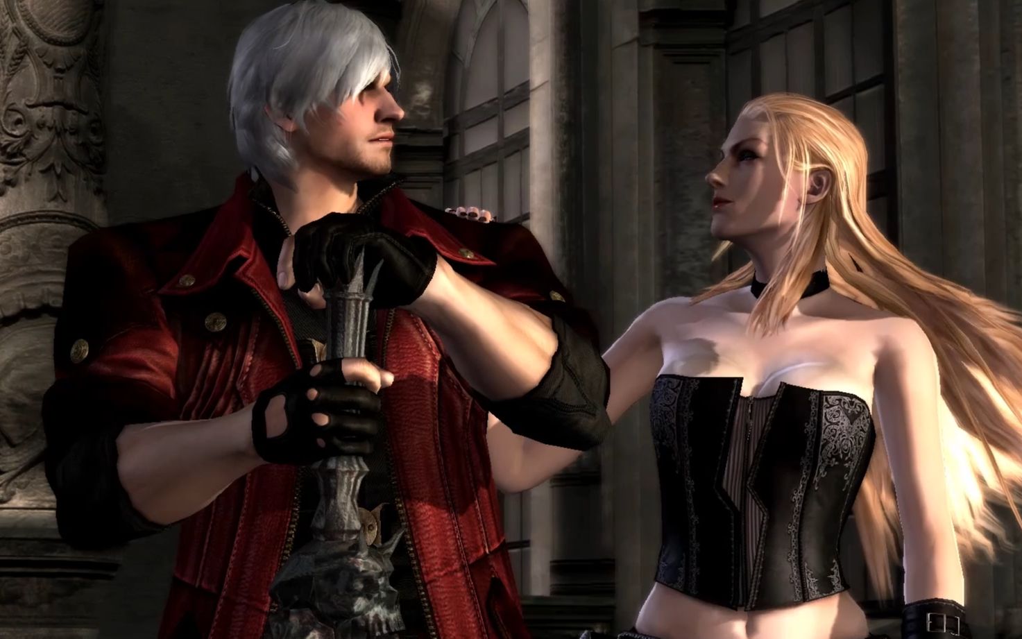 【鬼泣4】niro剧情:p5 - 叔叔 但丁马上到达战场!_哔哩哔哩_bilibili