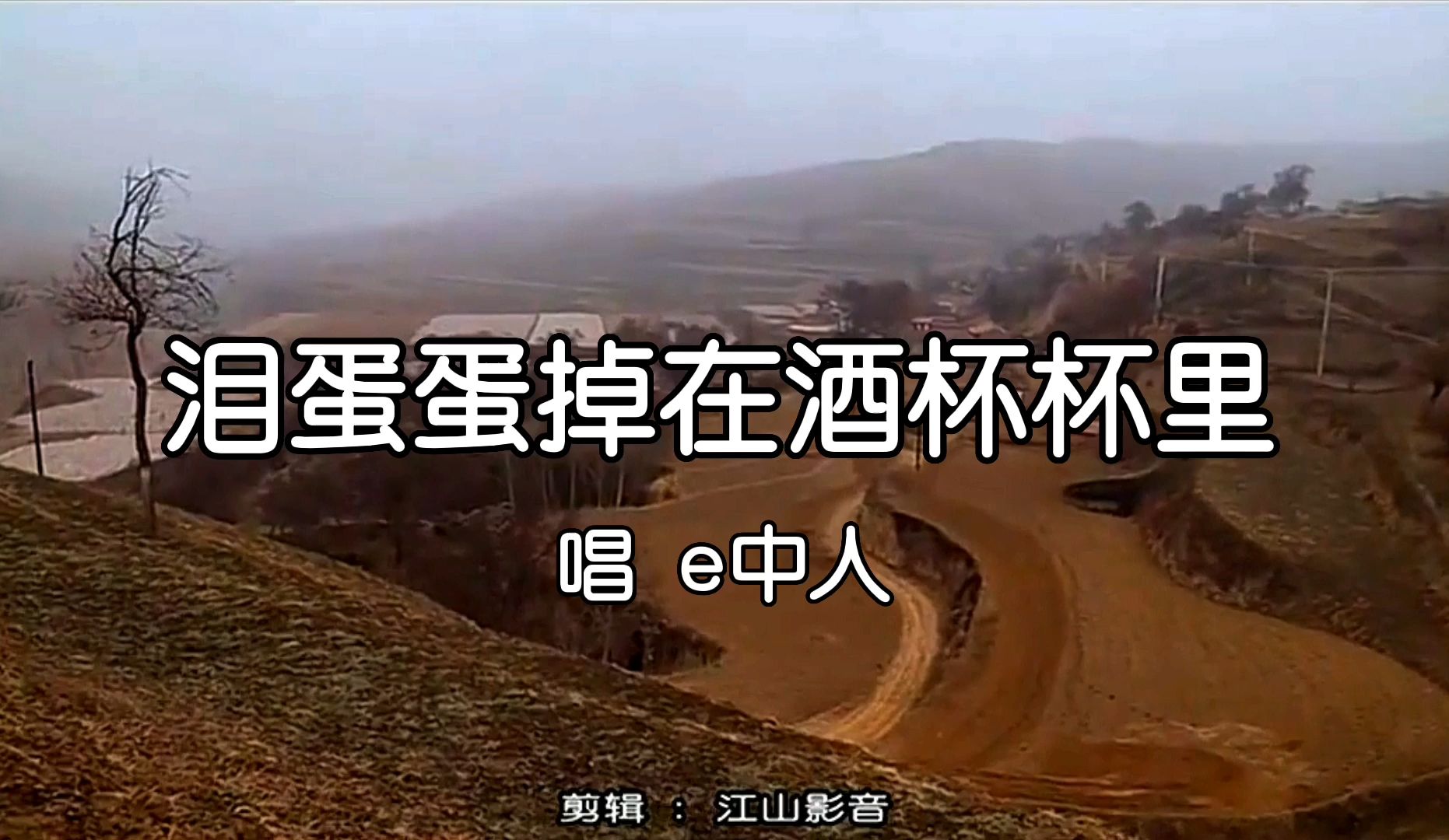 野强强《泪蛋蛋掉在酒杯杯里》e中人 (卡拉ok)