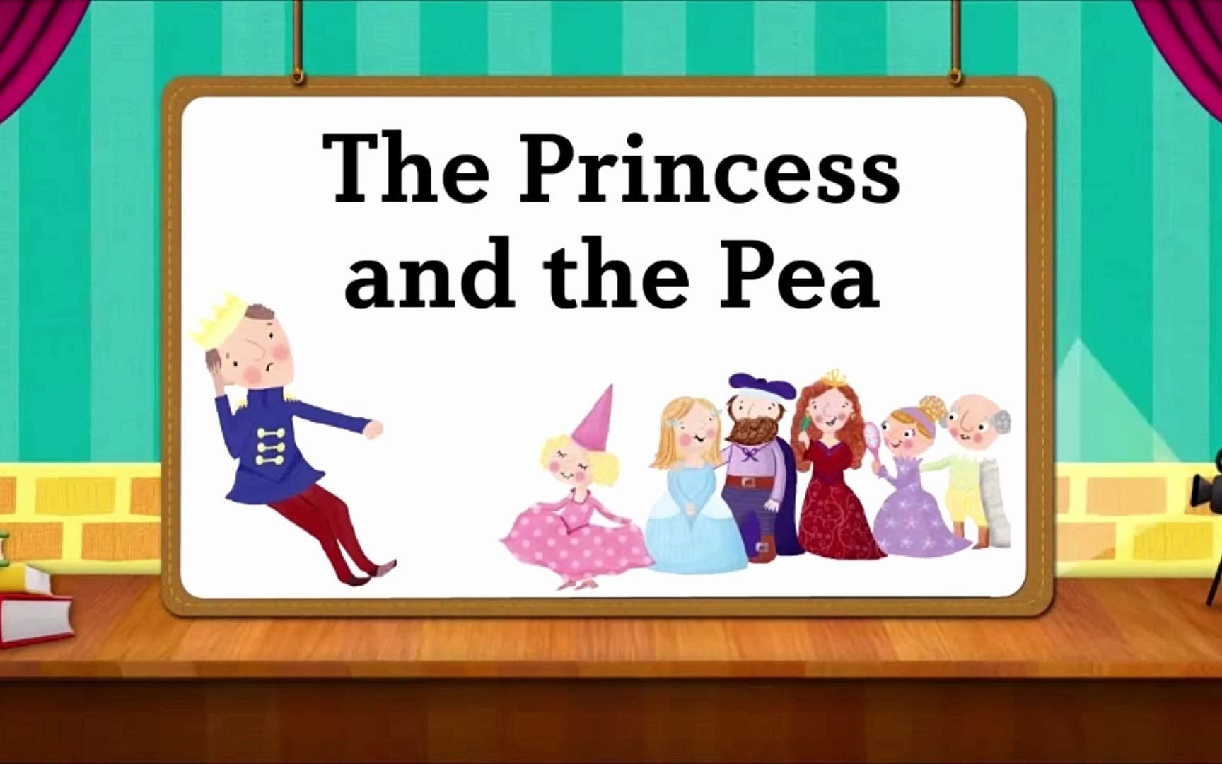 [图]Kid's Classic Readers Level 1：The Princess and the Pea【儿童英语故事：公主与豌豆】