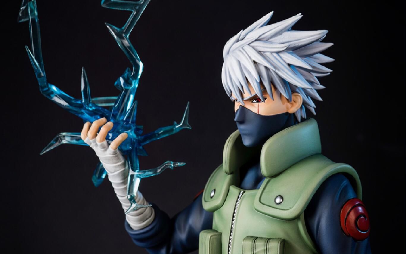 【火影忍者】忍战卡卡西手办,大刀质感霸气以假乱真!