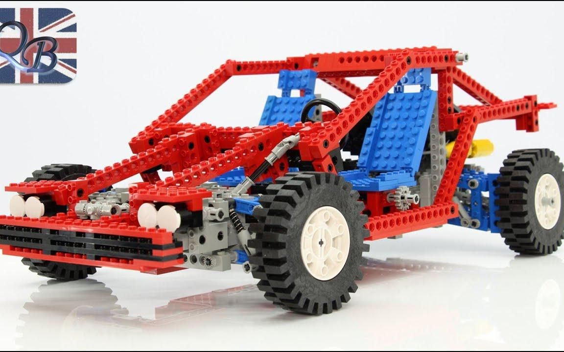 乐高8865机械系列测试车快速拼搭与评测