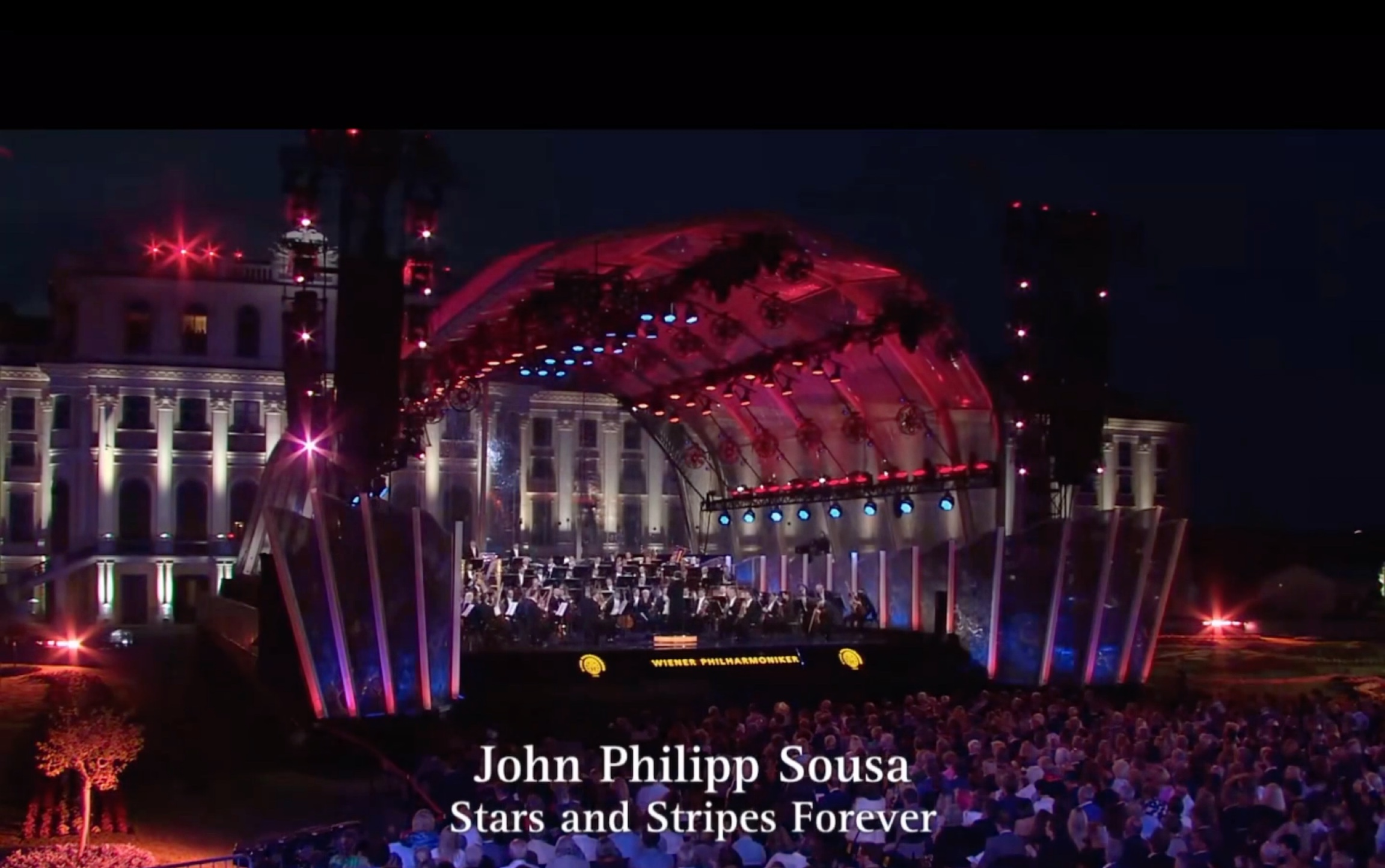 [图][John Philip Sousa]【星条旗永不落】Stars and Stripes Forever，杜达梅尔指挥，维也纳爱乐乐团演奏