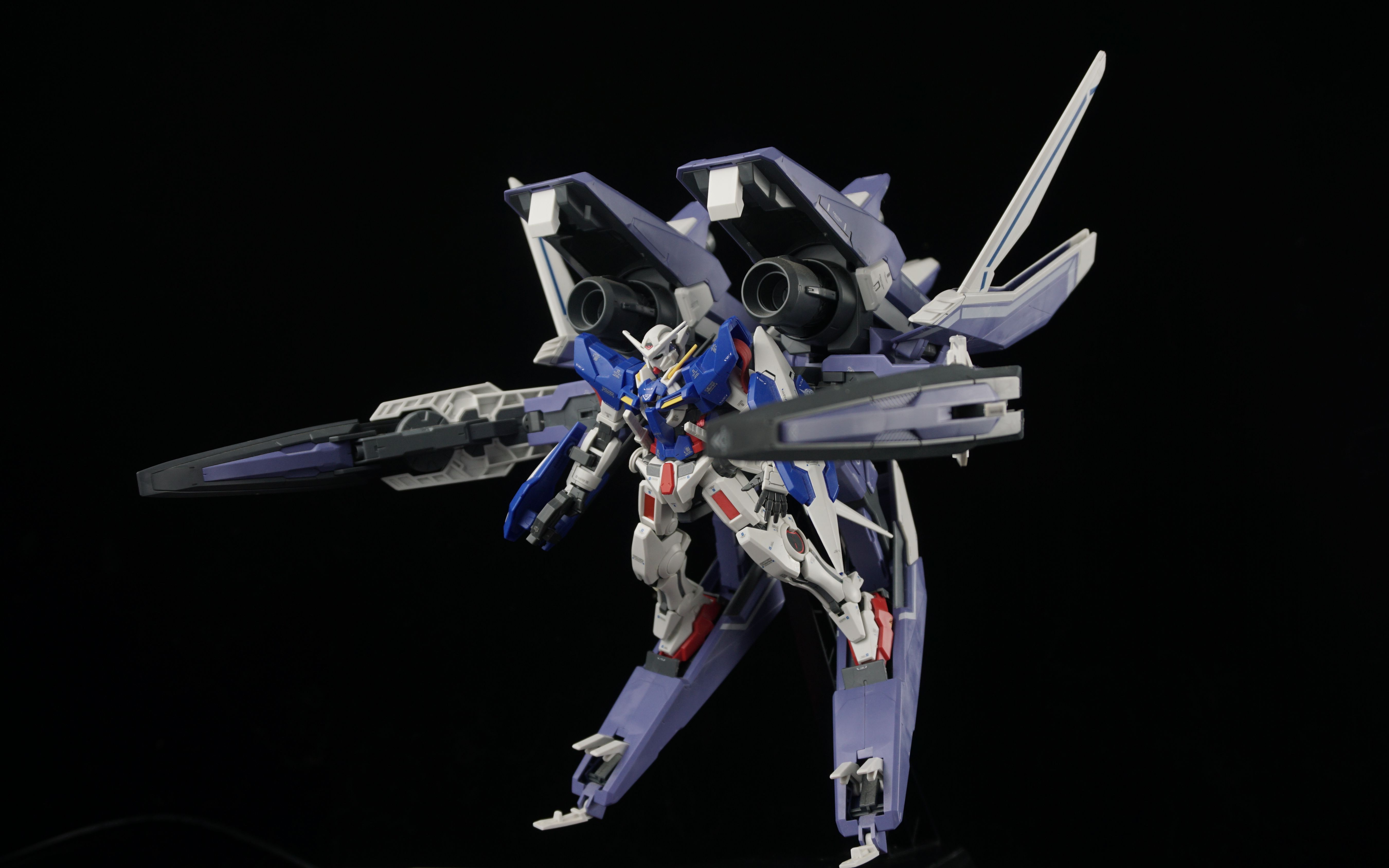 模玩贫测第93集万代hg能天使gn装甲typee