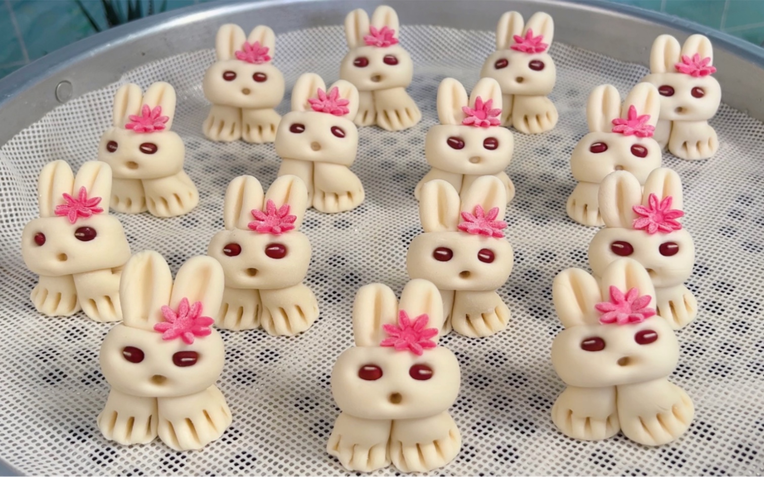 可爱小兔子馒头 Little Easter Rabbit Steamed Buns - Bao Good Taste Corner 包好吃
