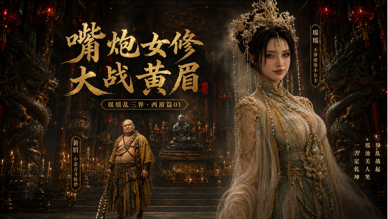 嘴炮女修：黄眉，你这小西天不错，我收了！