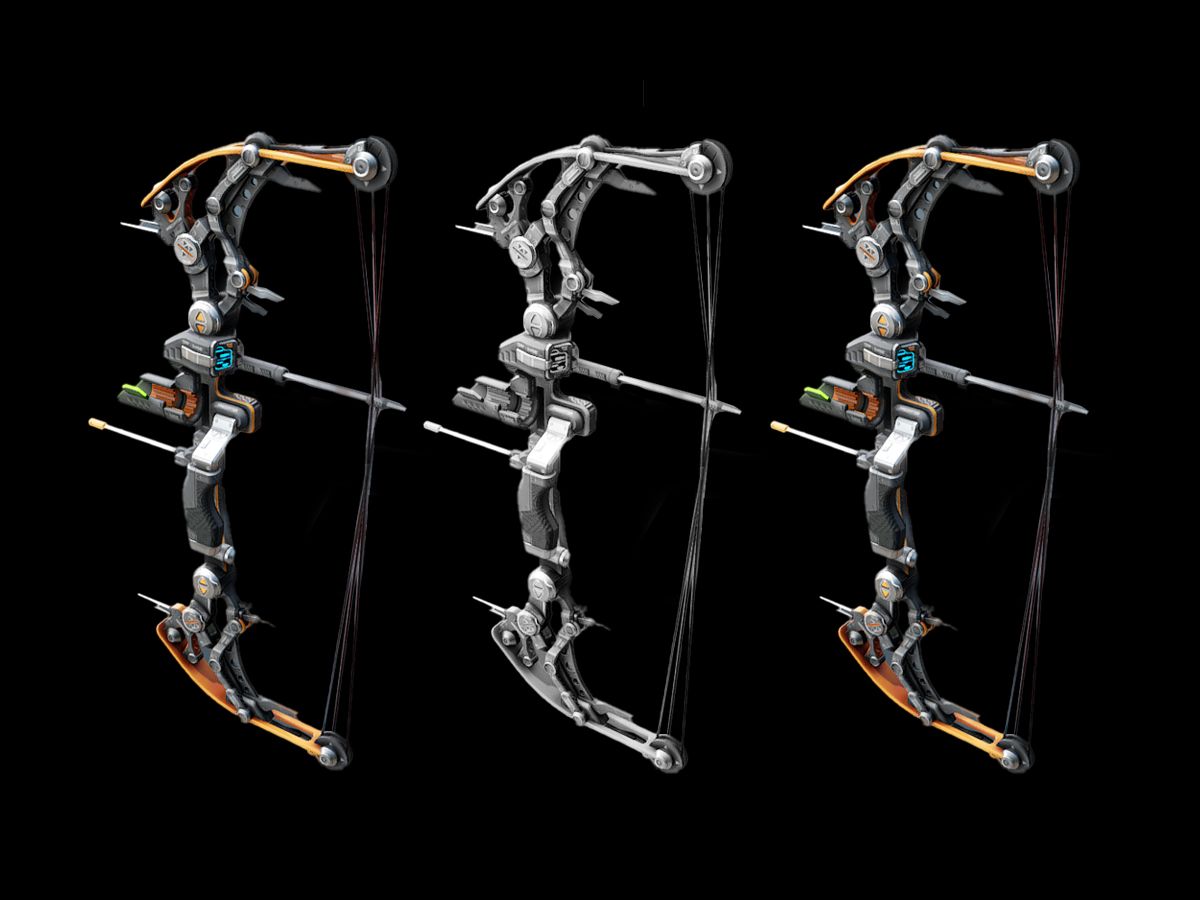 【3dmax武器建模】游戏道具弓箭模型制作,次世代pbr流程讲解