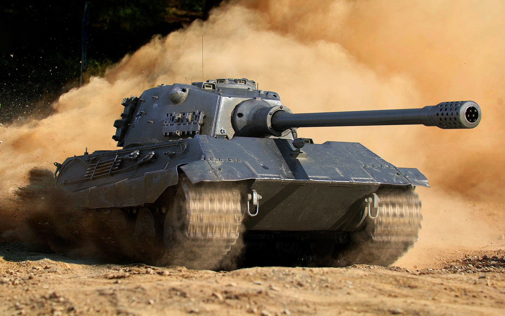 【坦克世界】德系老牌重坦e75"宝刀不老"卡累利阿"特级""勇士"