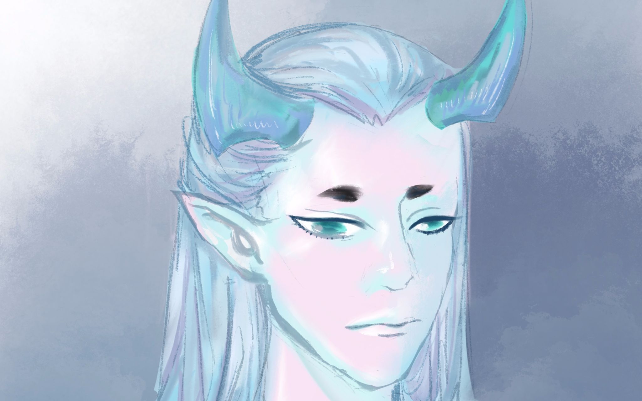 moanprocreate板绘罗小黑战记虚淮ipadpro绘画