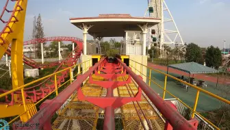 【扬州乐园】智跑四环过山车 第一视角 稳固无振动视频