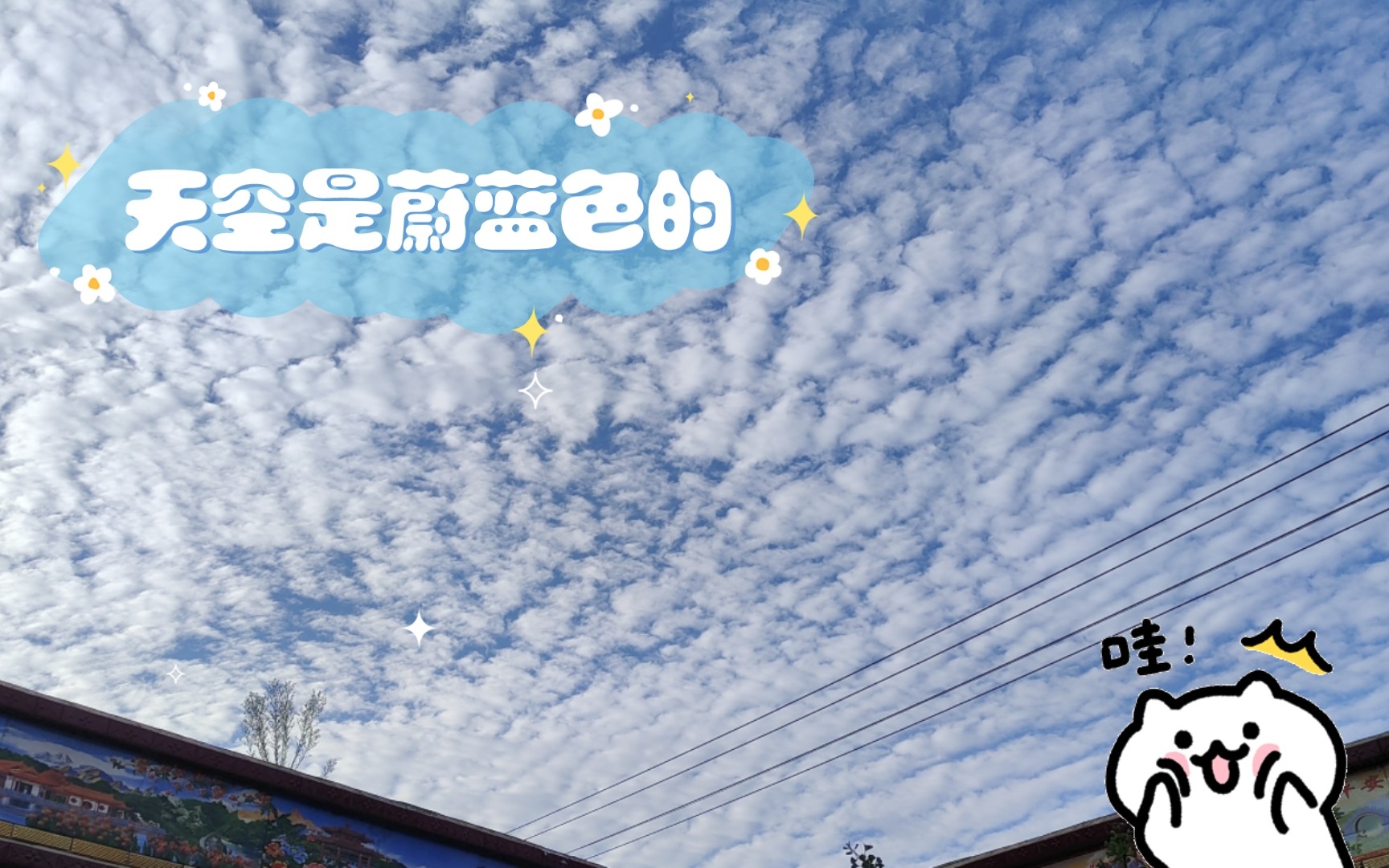 天空是蔚蓝色的哔哩哔哩bilibili