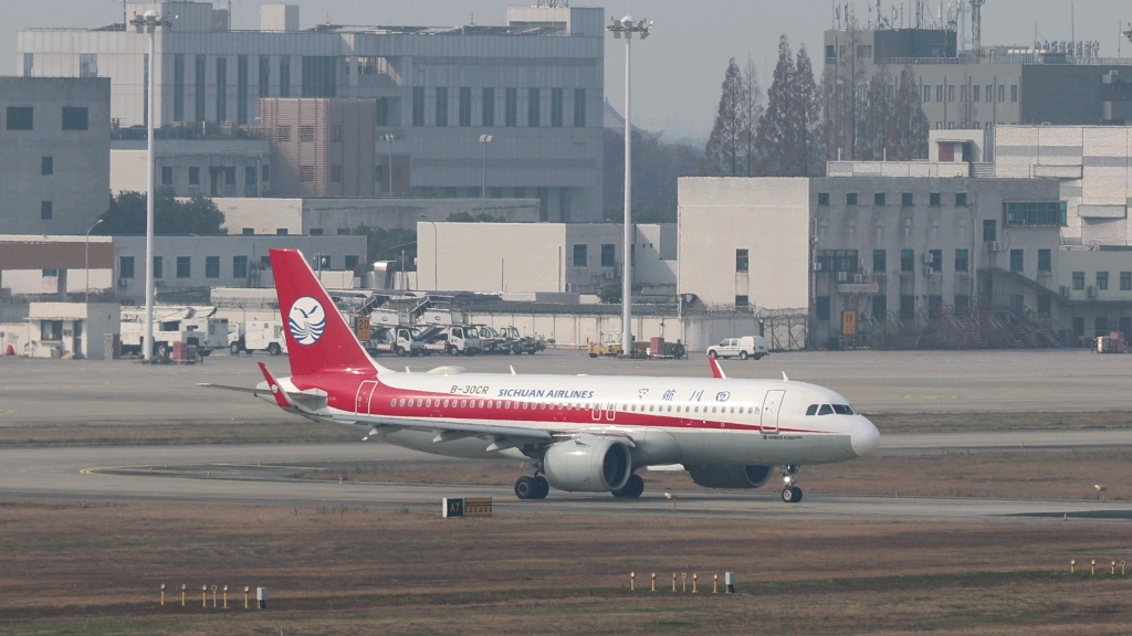 成都航空空客a320图片