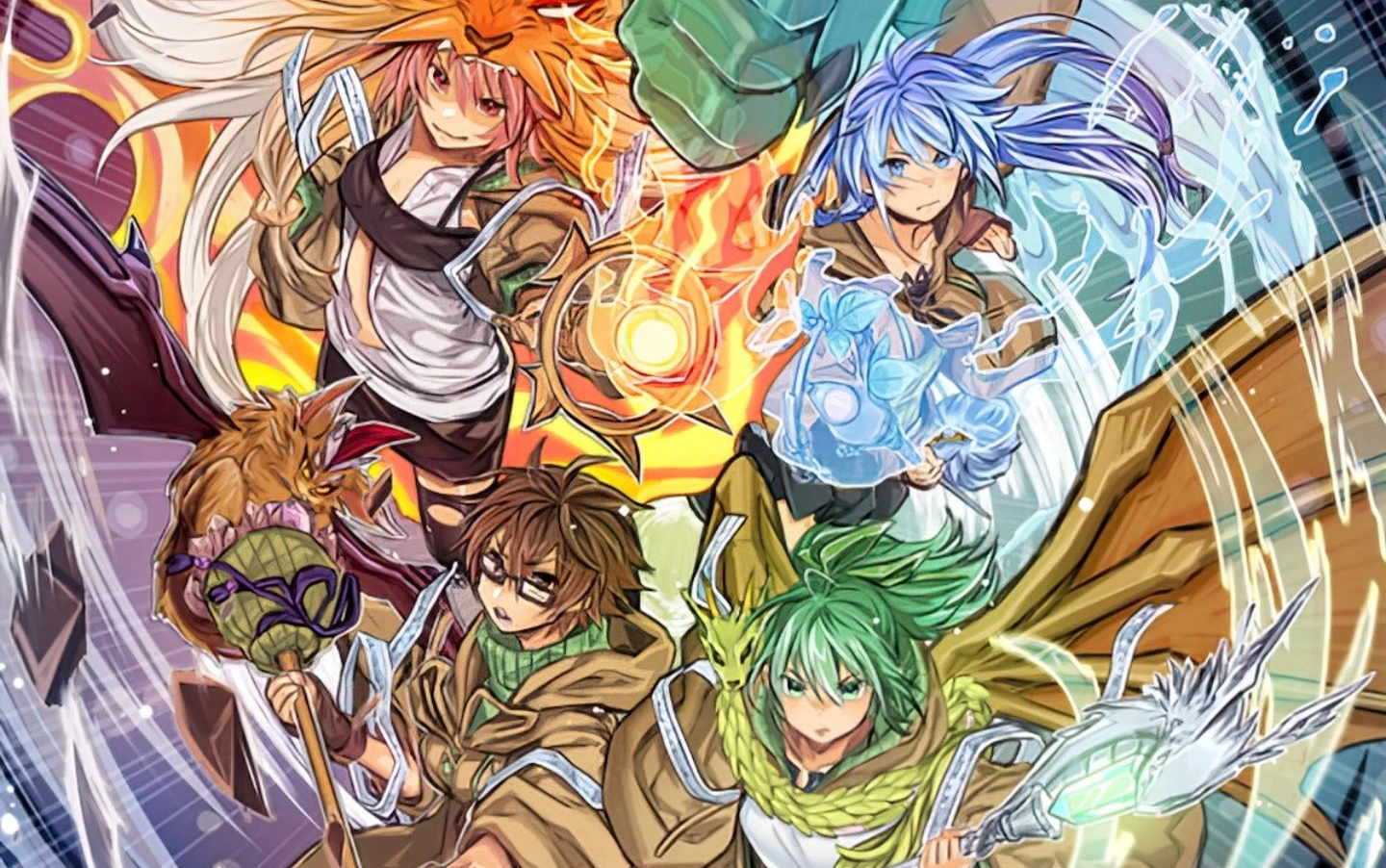 游戏王『灵使/凭依着装/灵媒师』高清卡图欣赏