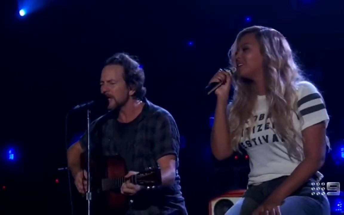 [图]Pearl Jam & Beyonce 合唱“Redemption Song”