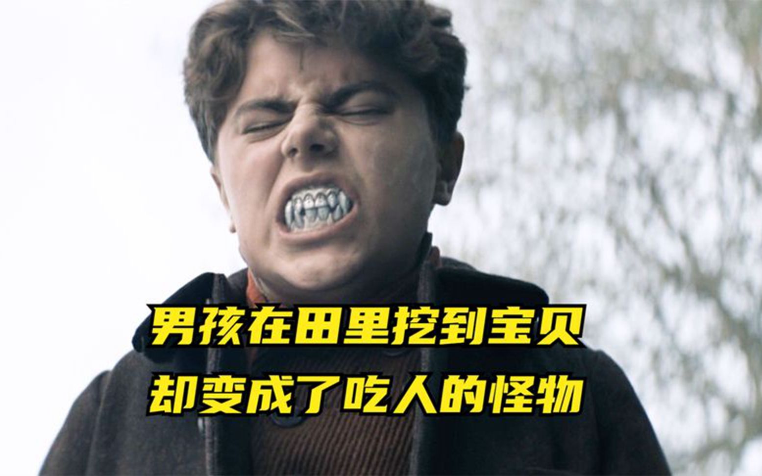 男孩在田里挖到宝贝,结果却变成了吃人的怪物.惊悚电影
