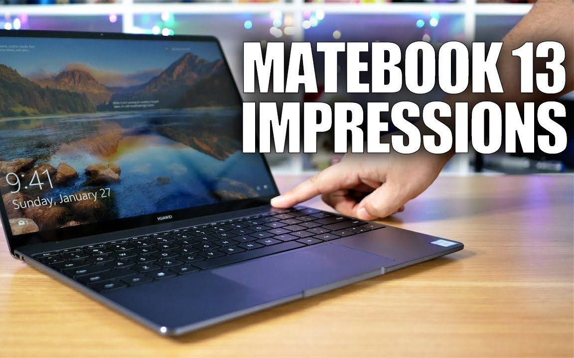 【 JuanBagnell】Huawei MateBook 13 评测:与竞争对手比较价格......(自动英文字幕)哔哩哔哩bilibili