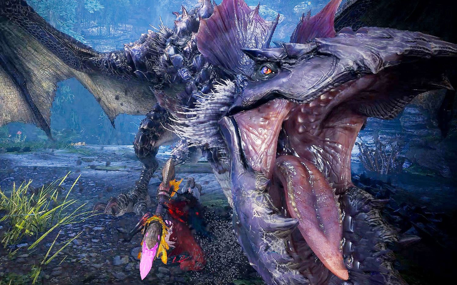 【怪物猎人】和先前登场的怪比,黑狼鸟也太弱了_怪物猎人世界