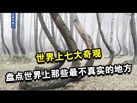 盘点世界上那些最不真实的地方,每一处都意想不到,犹如身处梦境哔哩哔哩bilibili