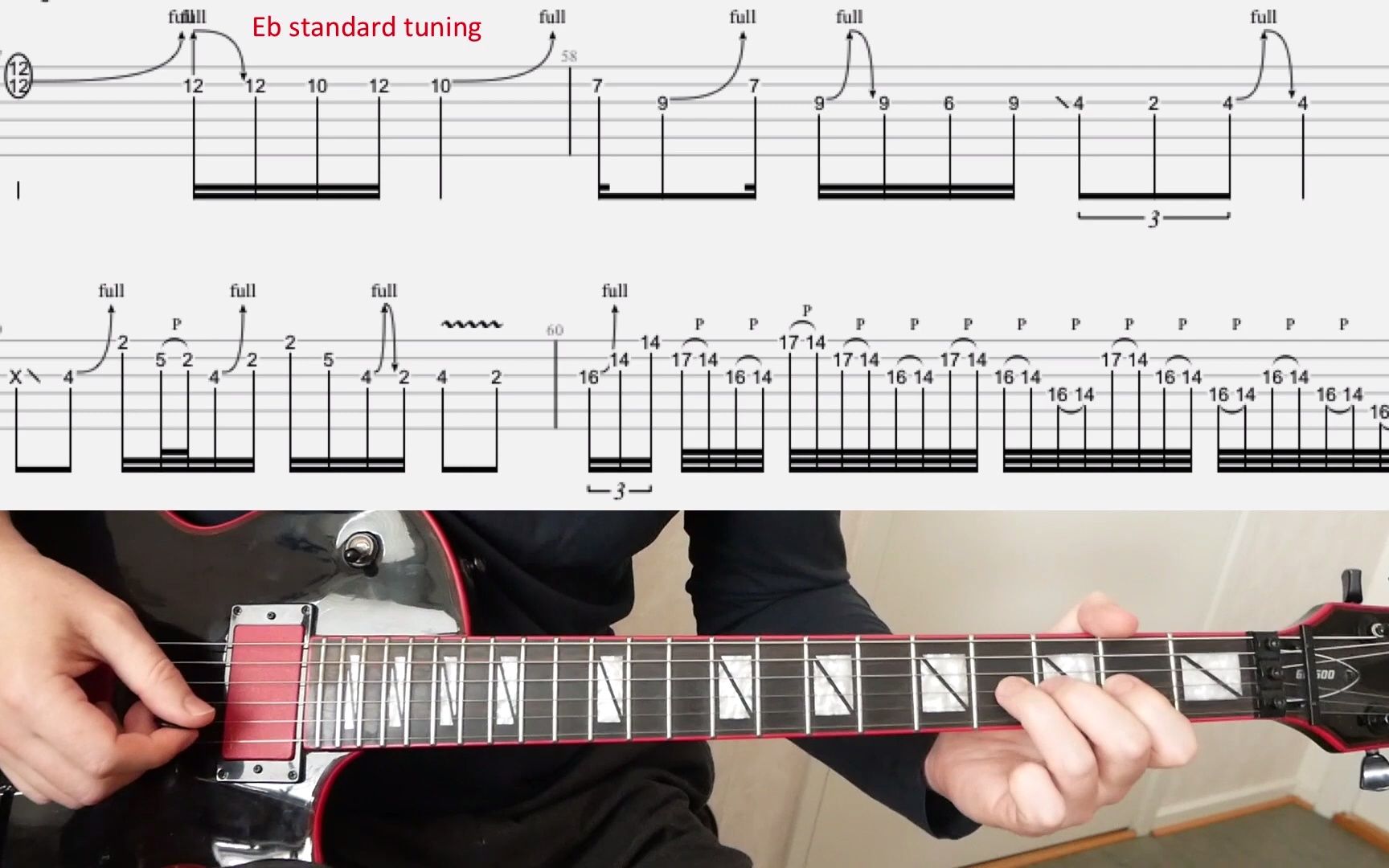 [图]Judas Priest Children Of The Sun solo cover and lesson