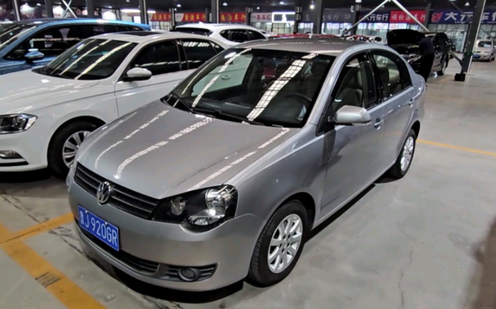 11年11月大众polo1.4自动挡交车视频