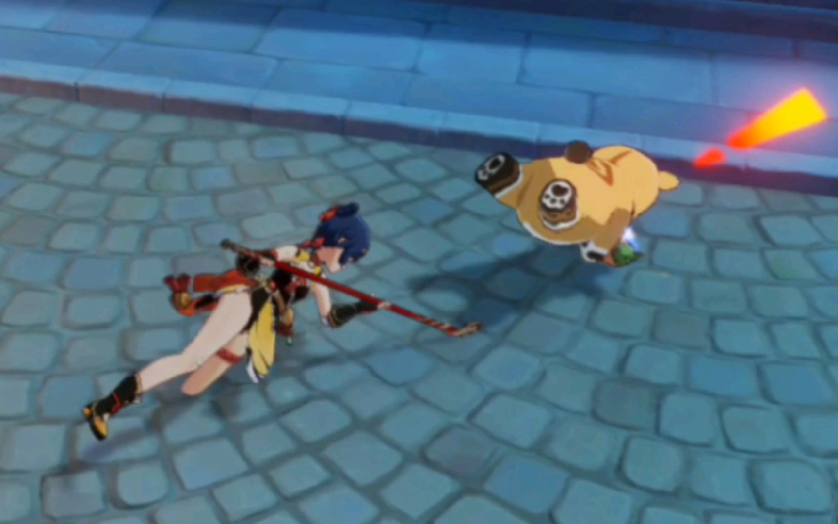 你见过锅巴趴着喷火吗?