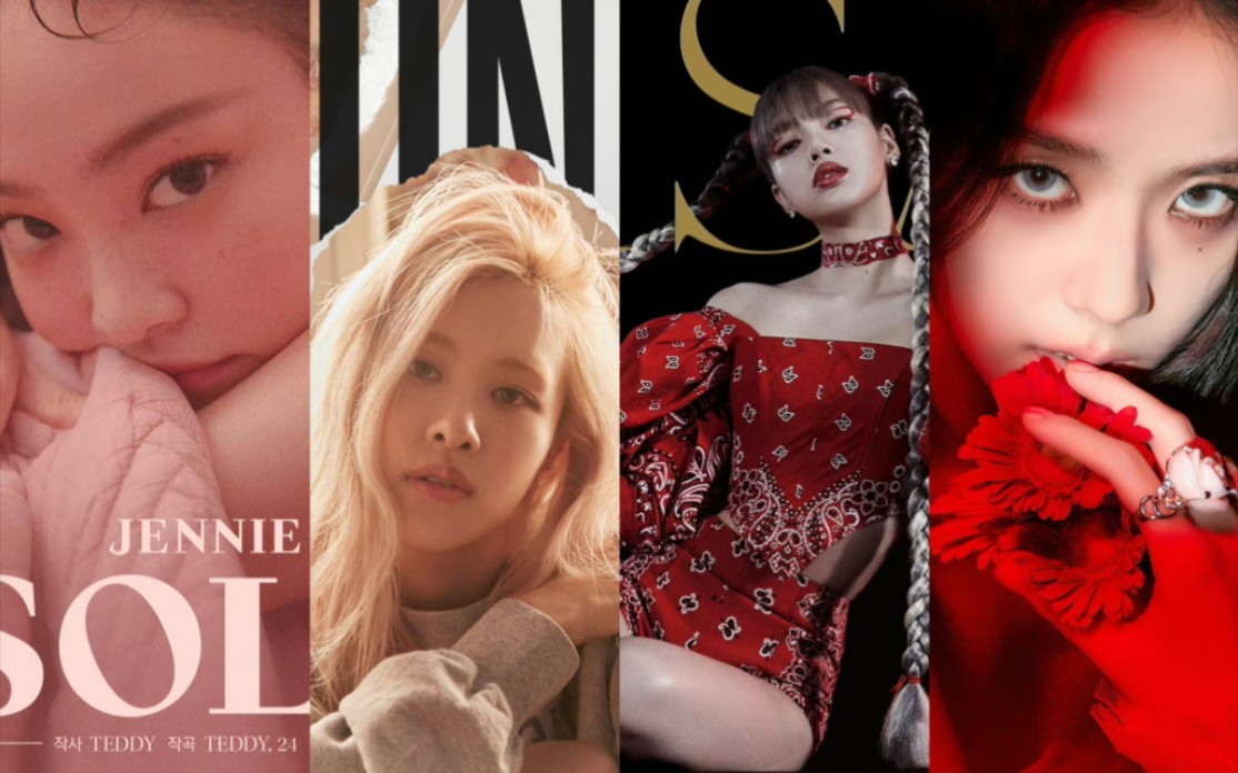 blackpink四人solo,概念 mv!预告齐了!