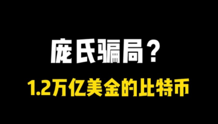 市值1.2万亿美元,超越中国所有公司,比特币是否是一个庞氏骗局 ＂庞氏骗局 ＂比特币哔哩哔哩bilibili